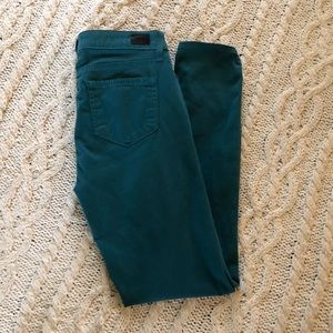 ** SOLD**. Paige ultra soft aqua green jeans